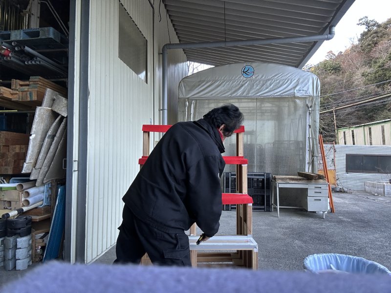 今日はちょっと肌寒かったね～