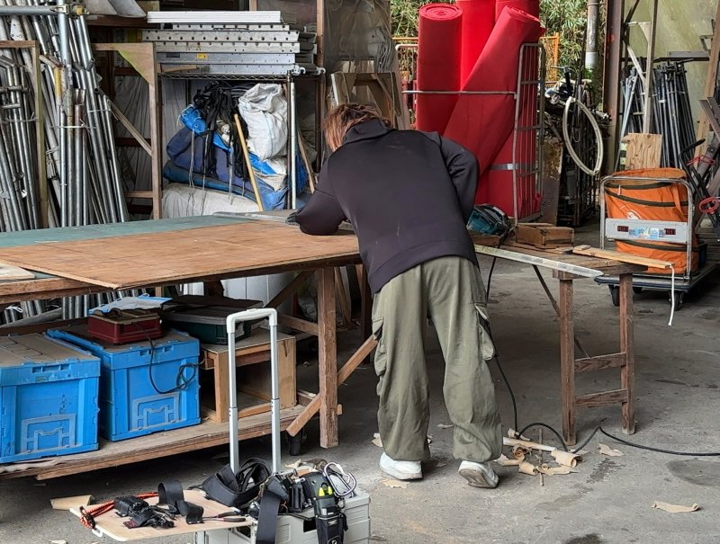 雨だったぁ～－～－