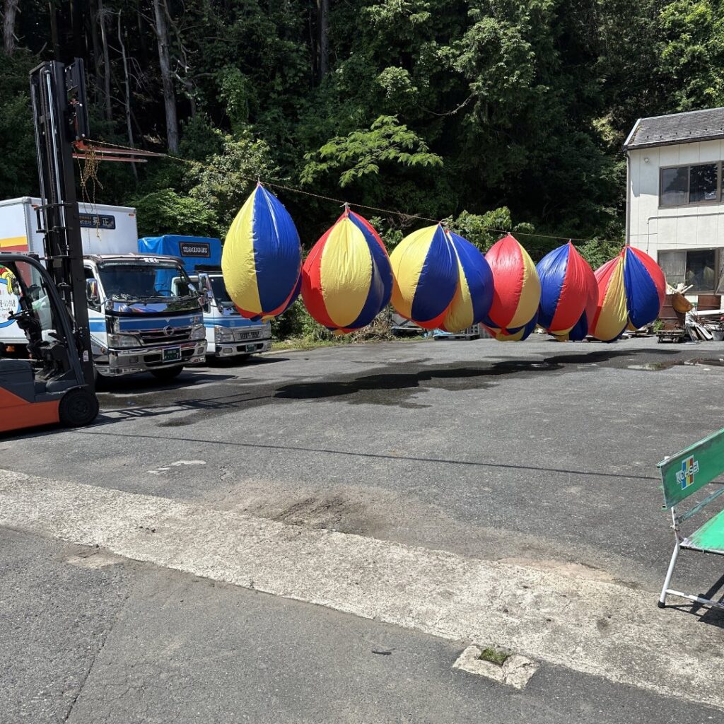 洗われたヨ、大玉。